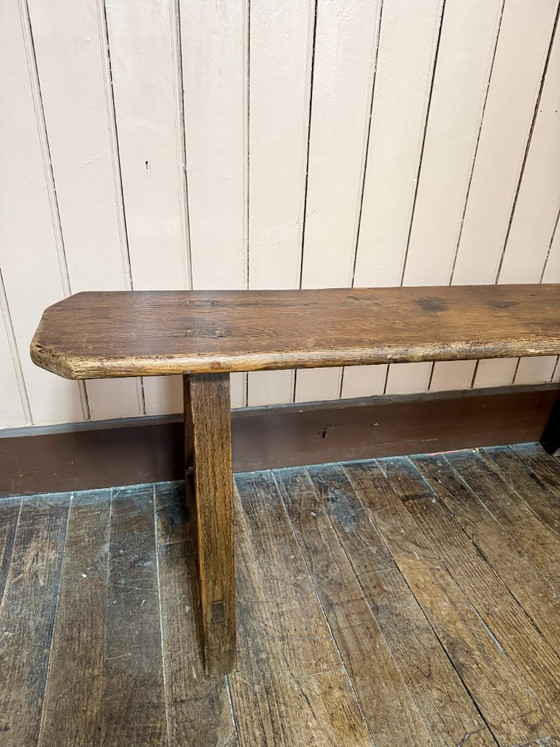 Image 1 of antique wooden bench
