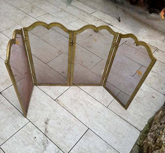 Parascintille in ottone vintage – Oggetti decorativi (photo 10 of 10)