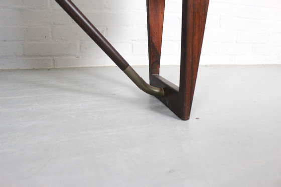 Image 1 of Escritorio 'Boomerang' de Peter Løvig Nielsen de los años 60 Hedensted Møbelfabrik