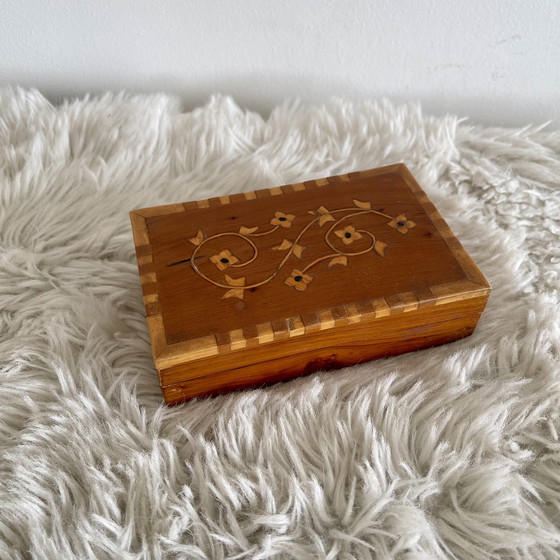 Image 1 of Wooden jewelry box