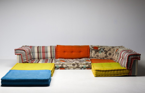 Image 1 of MAH JONG DIX PIÈCES PAYSAGE VIVANT PAR KENZO TAKADA POUR ROCHE BOBOIS FRANCE