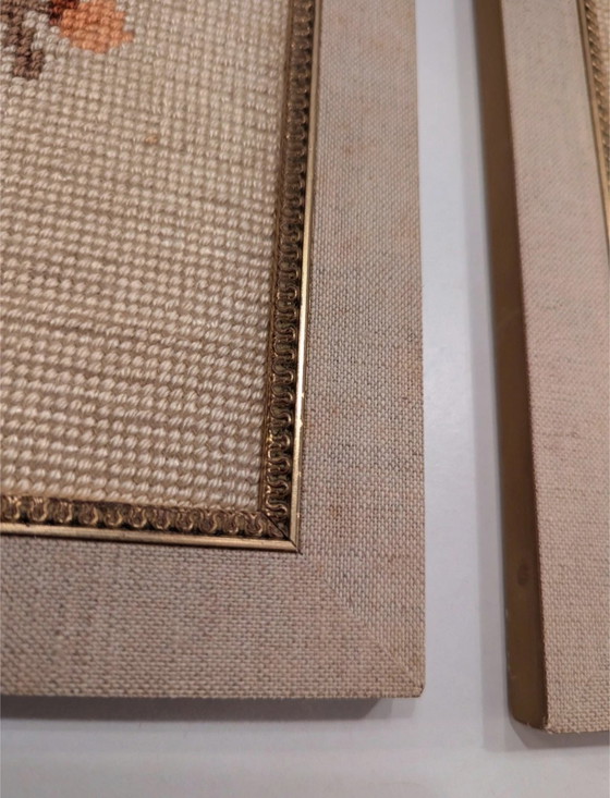 Image 1 of 2x Cadre photo en tapisserie vintage romantique pour influenceurs