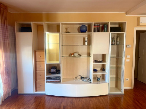 Wooden living room cabinet
