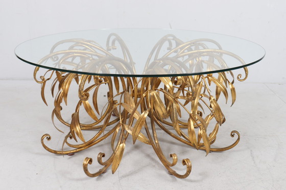 Image 1 of Bijzettafel/koffietafel van Hans Kögl, 1970/Hollywood Regency