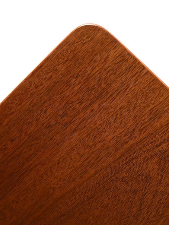 Image 1 of Comodino scandinavo in teak e mogano degli anni '50