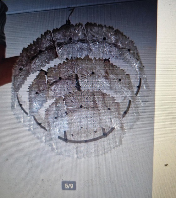 Image 1 of Lámpara de araña Kinkeldy de 3 niveles, década de 1960.