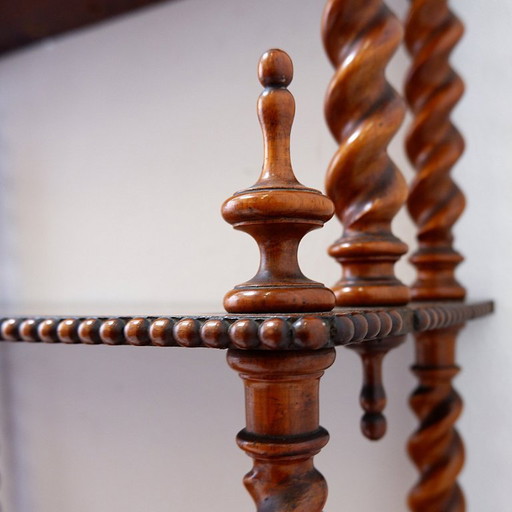 Antique "coil" style bookcase - Early 20th century