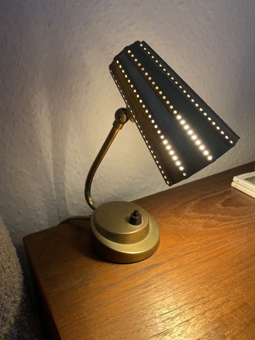 Hollywood Regency Tischlampe aus Messing