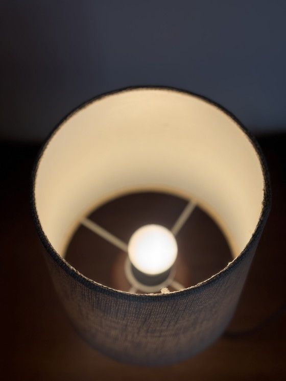 Image 1 of Lampada da tavolo vintage in teak di metà secolo, anni '60