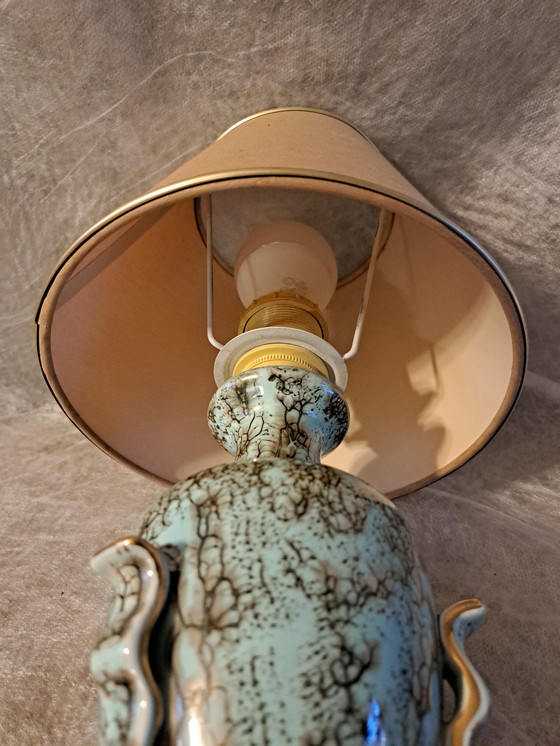 Image 1 of Beautiful vintage ceramic lamp