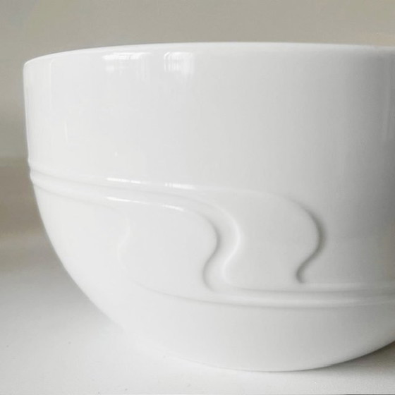 Image 1 of Ciotola vintage in porcellana bianca Rosenthal Asimmetria, metà secolo, anni '60