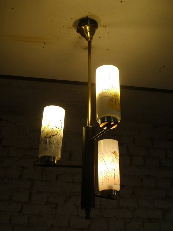 Lampadario con illustrazioni di filastrocche, 1950 (photo 10 of 12)