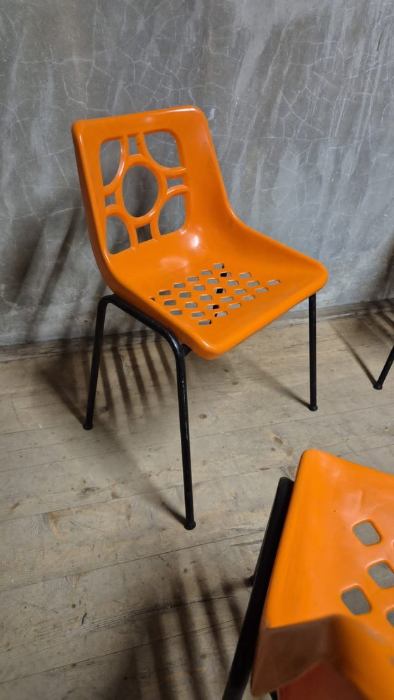 Image 1 of Space Age Garden Chairs, East Germany, 1970s — Set of 4