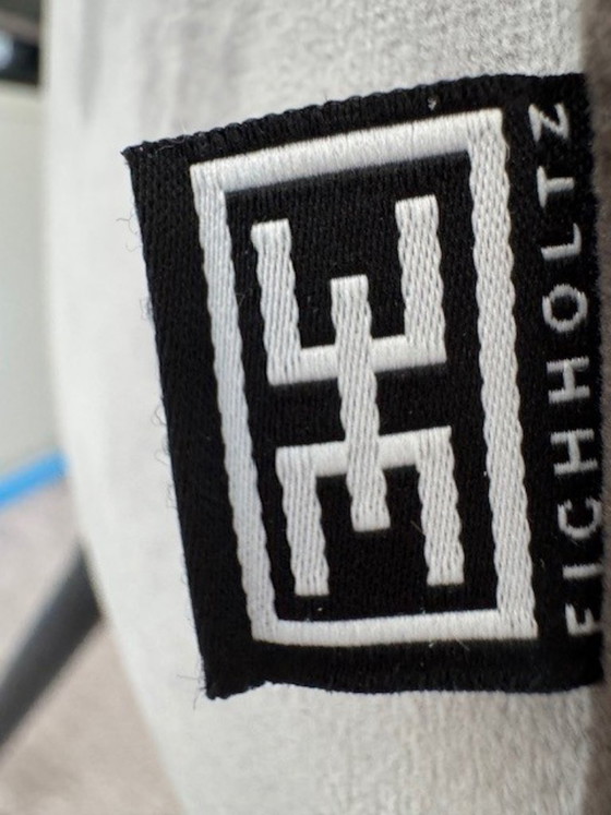 Image 1 of 2x Eicholtz Dining Chair Cooper - light grey 