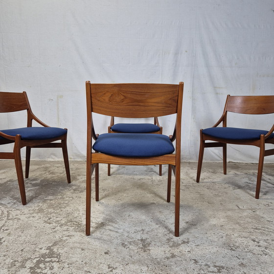 Image 1 of Vestervig Eriksen, vintage 1960s Danish dining chairs