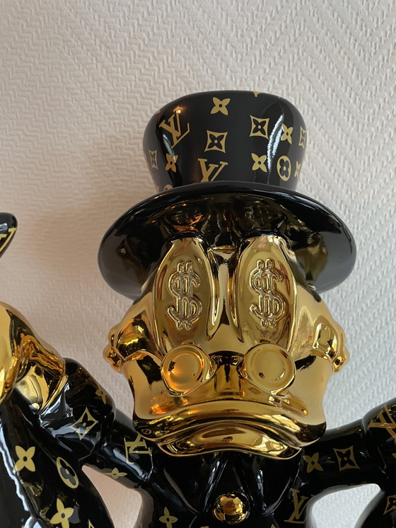 Image 1 of Louis Vuitton Scrooge McDuck Pop Art Money LV Image