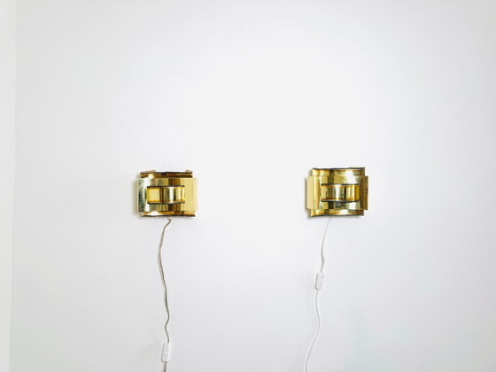 Image 1 of BRUTALISTISCHE WANDLEUCHTE VON SVEND AAGE HOLM-SØRENSEN FÜR HOLM-SØRENSEN & CO, DÄNEMARK, 1960ER