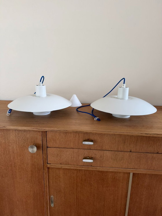 Image 1 of Set vintage di 2 lampade Louis Poulsen PH4/3 - Poul Henningsen - PH4