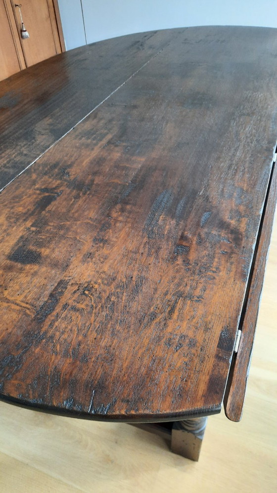 Image 1 of table à abattants