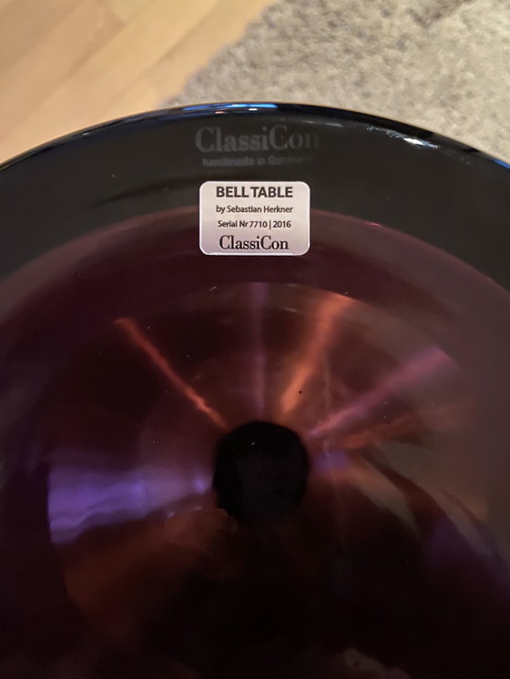 Image 1 of Table d'appoint Bell Classicon - Amethyst Violet