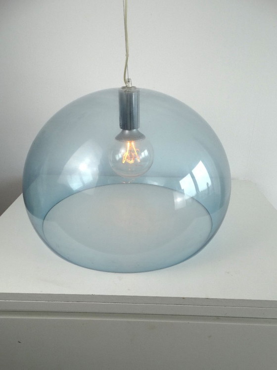 Kartell FL/Y hanglamp Blauw – Hanglampen, Kunststof, Vintage (photo 5 of 6)