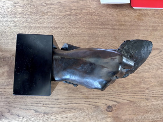 Image 1 of Betty Wachsstock – Sculpture originale en bronze | Héritage familial