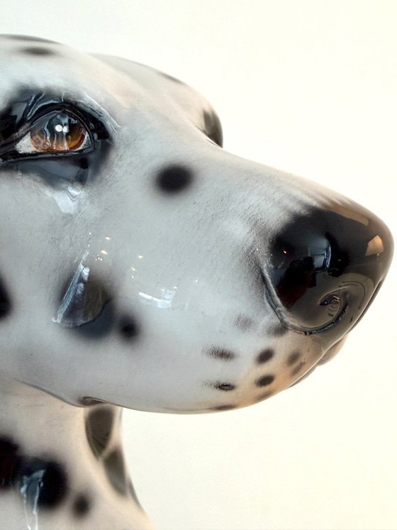 Image 1 of Bellissimo dalmata in ceramica vintage - alto 40 cm