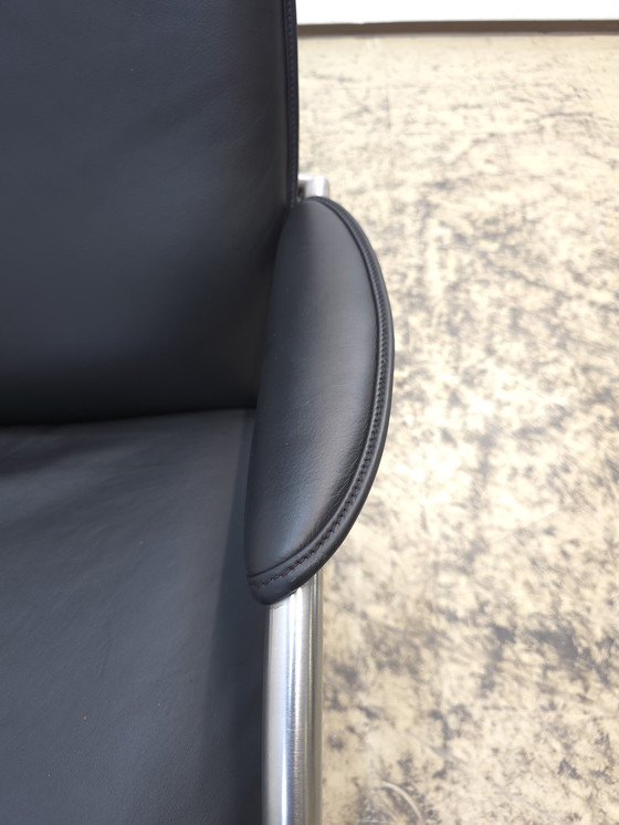 Image 1 of De Sede ds 270 sillón negro sillón de diseño sillón de cuero sillón función