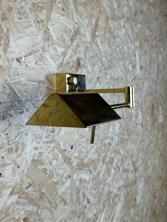 Image 1 of Lámpara de pared articulada años 60 y 70 de latón Relco Made in Italy Design