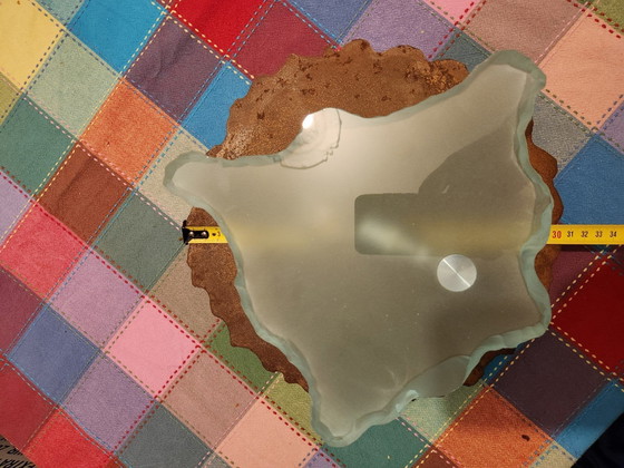 Image 1 of Dietro il vetro smerigliato marca van Egmond muurlampen