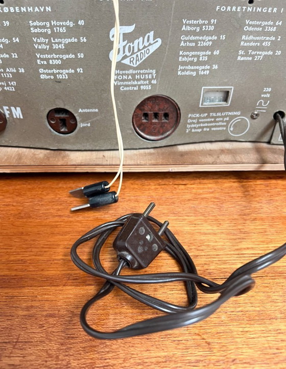 Image 1 of Radio Fonafon Danmark 540, 1954