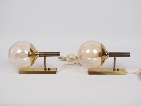 Image 1 of Coppia di lampade da parete danese vintage di Svend Mejlstrom