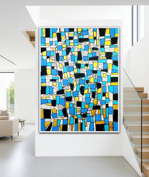 Natia Antadze Abstract Composition XXL