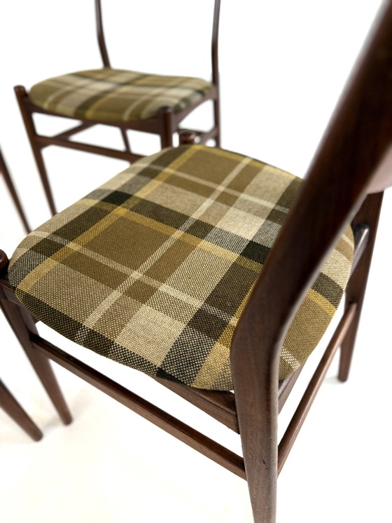 Image 1 of 4x vintage Danish dining chair '60