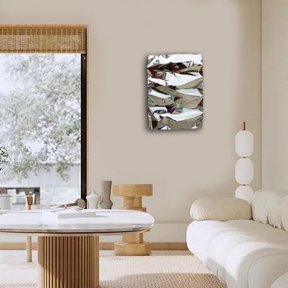 Image 1 of Diseño premium "Ondas en plata"