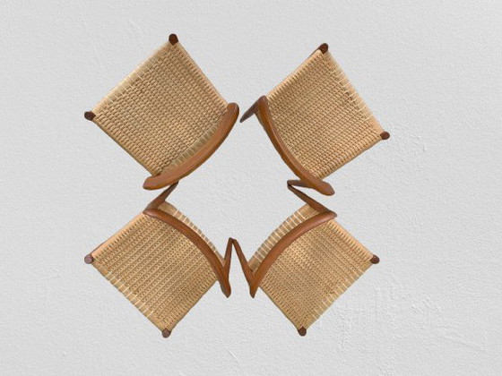 Image 1 of Chaises modèle 75 de Niels Otto Möller pour J.L. Möllers Möbelfabrik
