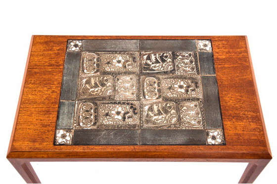 Image 1 of Mesa auxiliar de cerámica, Dinamarca, años 60.