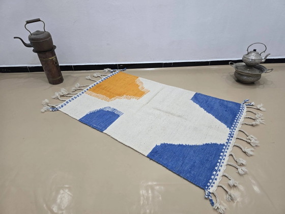 Tappeto marocchino 100% lana, fatto a mano, 250x150 cm, qualità superiore. – Tappeti, Wool (photo 2 of 11)