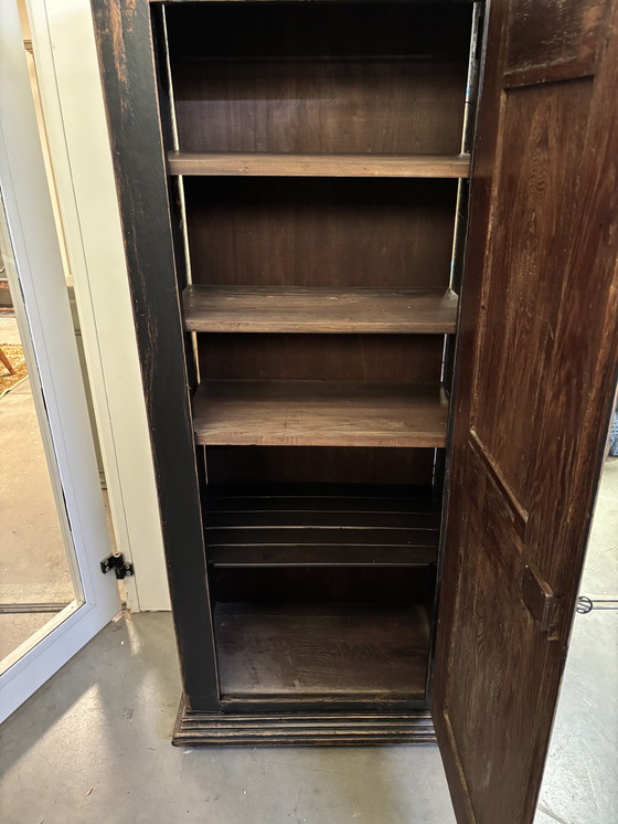 Image 1 of Antique Brocante single-door cabinet / sideboard / wardrobe