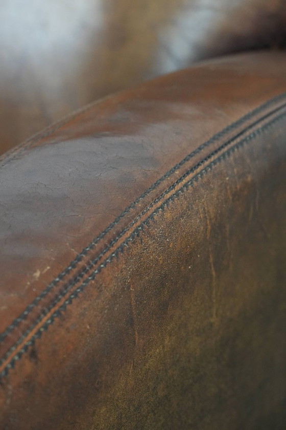 Image 1 of Vintage Schapenleren Armchair