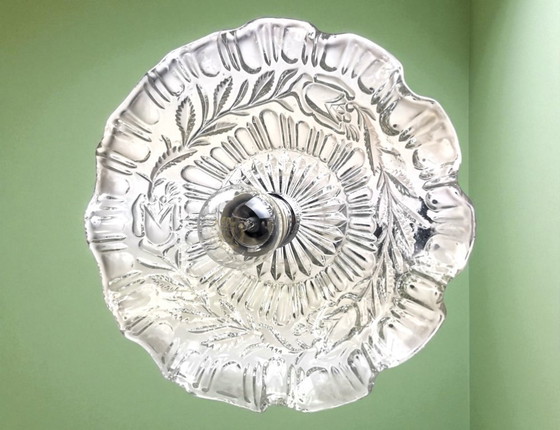 Image 1 of Suspension de cuisine rétro en verre