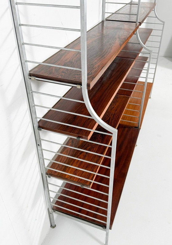 Image 1 of Sistema di scaffalature String di Nisse & Kajsa Strinning, modello: 'Continental', anni '60