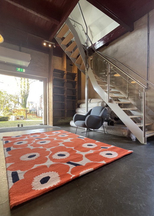 Brink and Campman carpet Unikko orange 