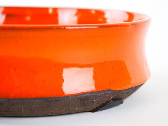 Bol en céramique, design danois, années 1960, fabriqué au Danemark, Accessoires de table, Multicolore (photo 8 sur 9)