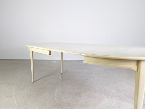 Image 1 of Tavolo da pranzo di metà secolo Svante Skogh in legno, stile country skandi, stile shabby chic