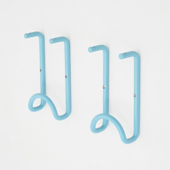 Image 1 of Pair of “Taka” coat hooks by Cesare Rota Nodari for Acerbis, 1970s
