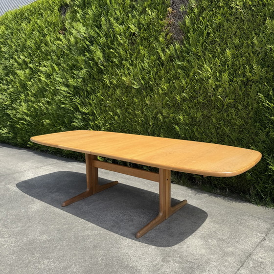 Image 1 of Mesa de comedor escandinava de roble - extensible