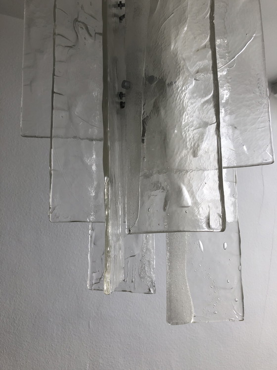 Image 1 of Plafoniera LS 199 di Carlo Nason per Mazzega (anni '70)