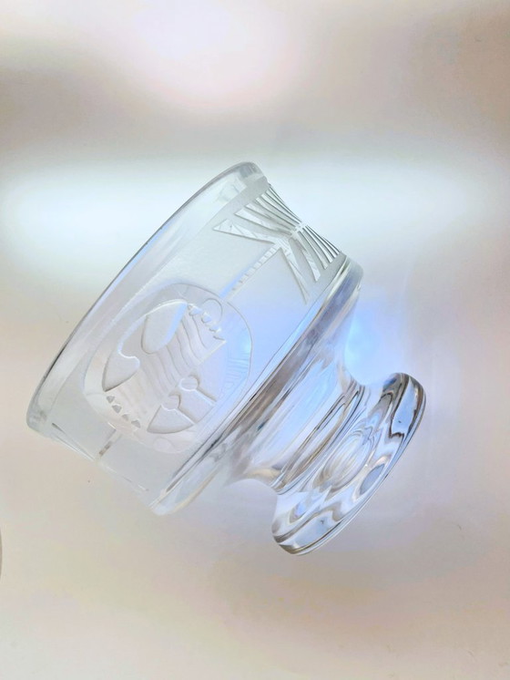 Image 1 of Rare millésime suédois- Bertil Vallien - IKAROS- grand bol des années 1960