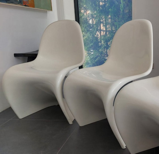 Image 1 of 3x Vitra Panton Chair Classic